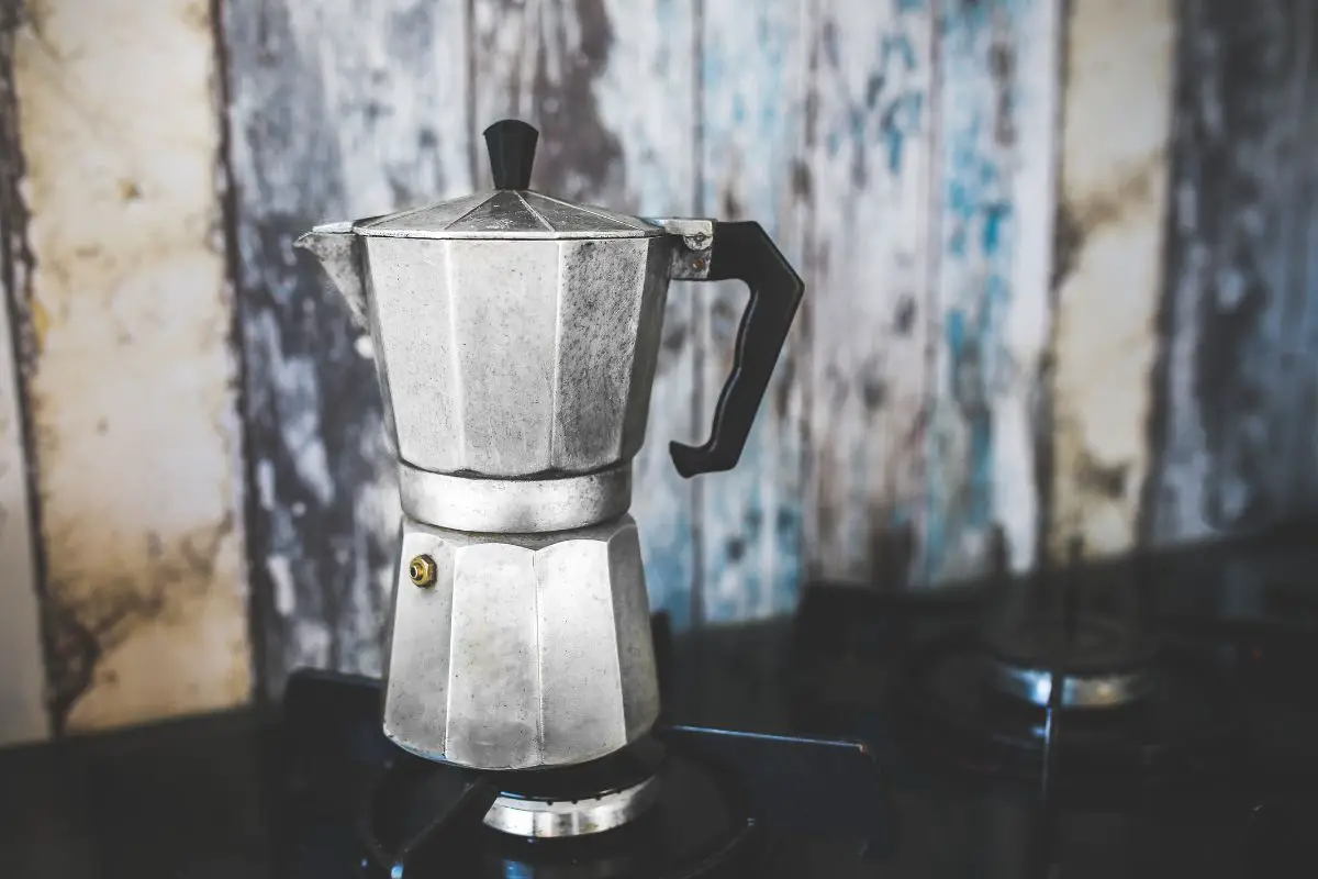 aluminium coffee maker