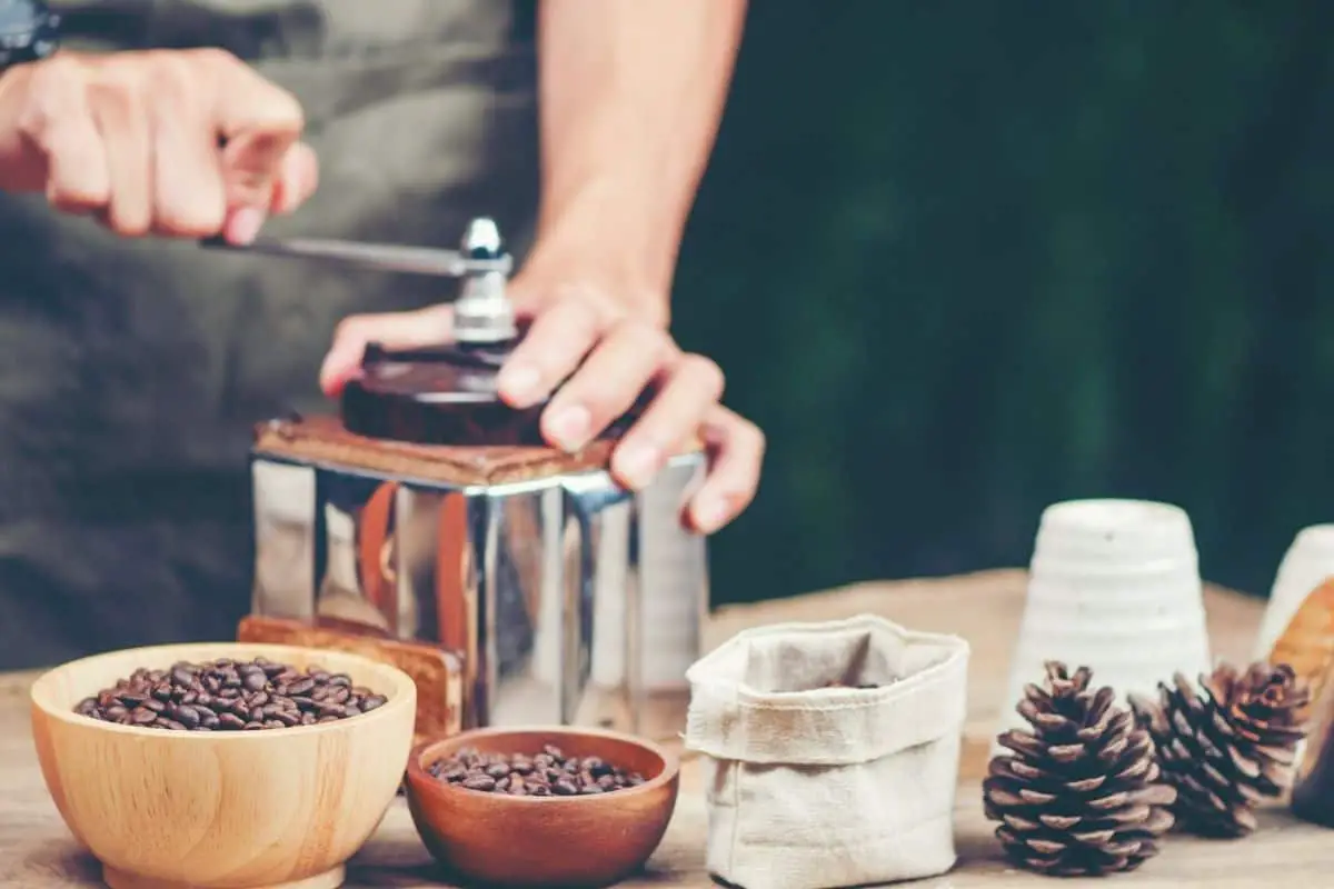 coffee grinding sizes.