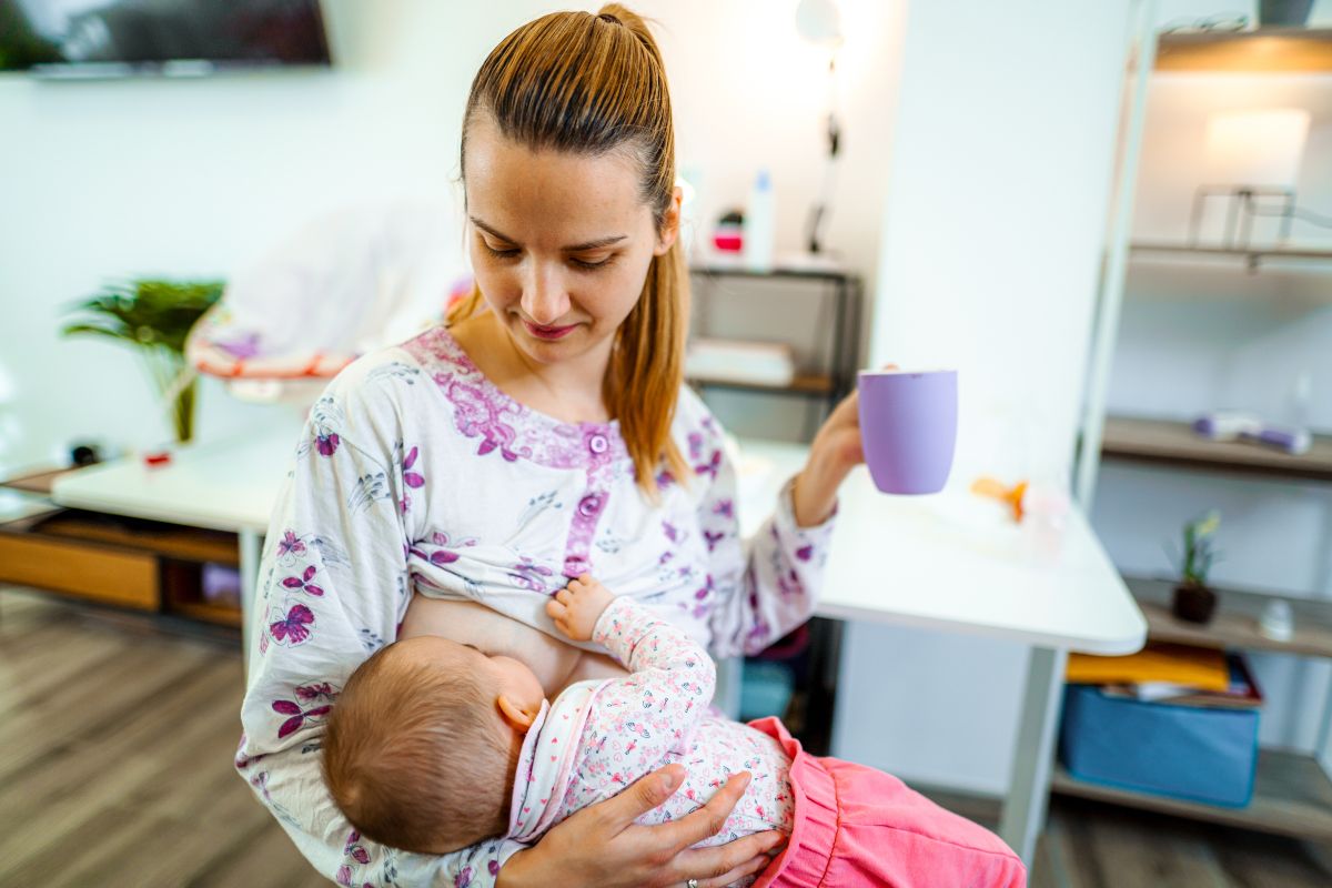 coffee while breastfeeding