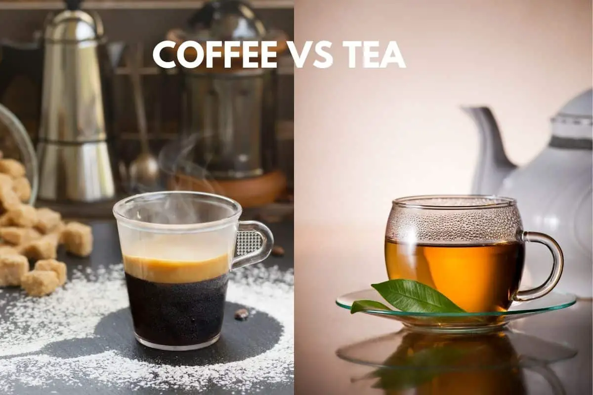 benefits of coffee versus tea.
