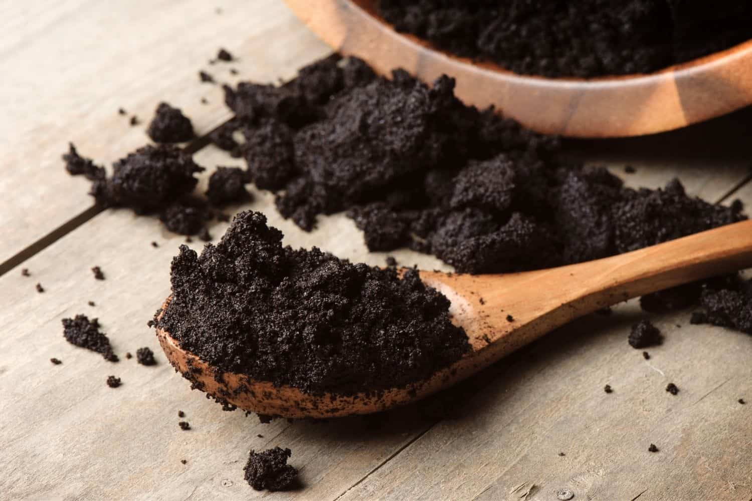 coffee grounds to get rid of cellulite.