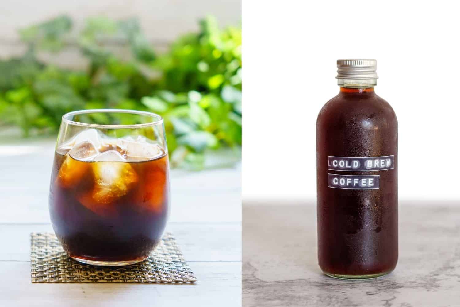 cold brew vs iced coffee difference.