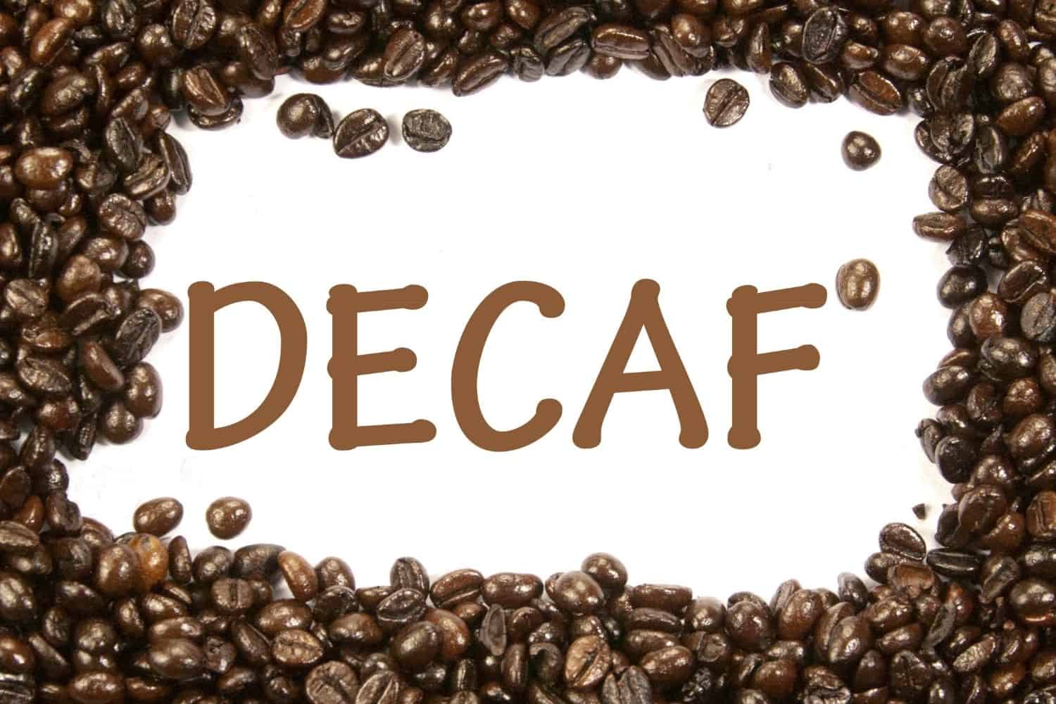 does decaf coffee dehydrate you?