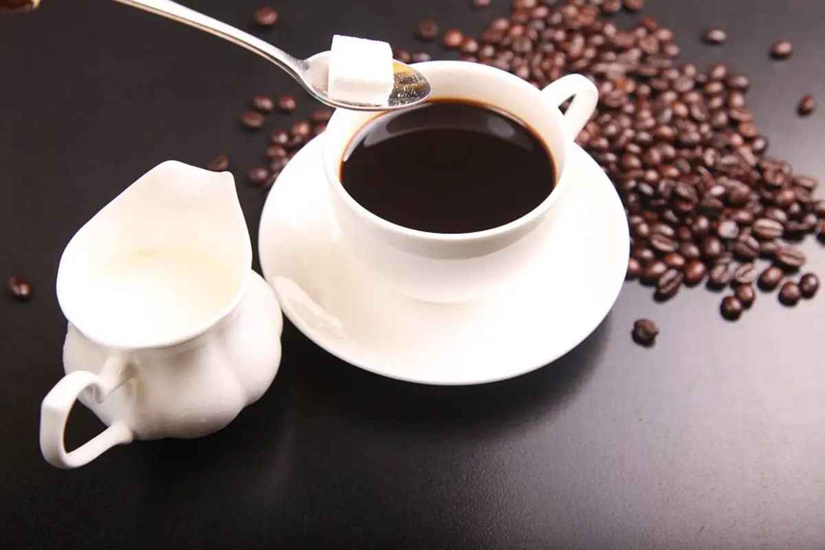 coffee milk sugar cup