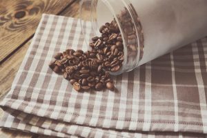 jar of coffee beans