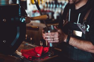 Coffee making using coffee maker