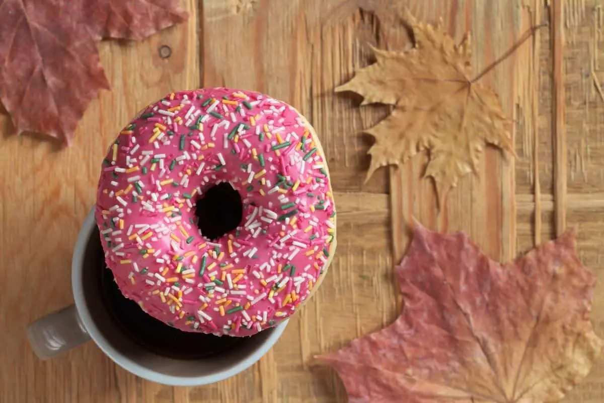 donut and coffee