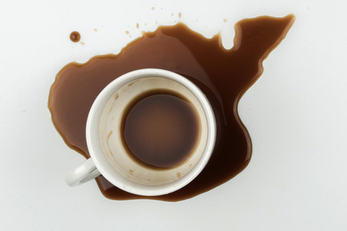 How to Remove Coffee Stains from Grout?