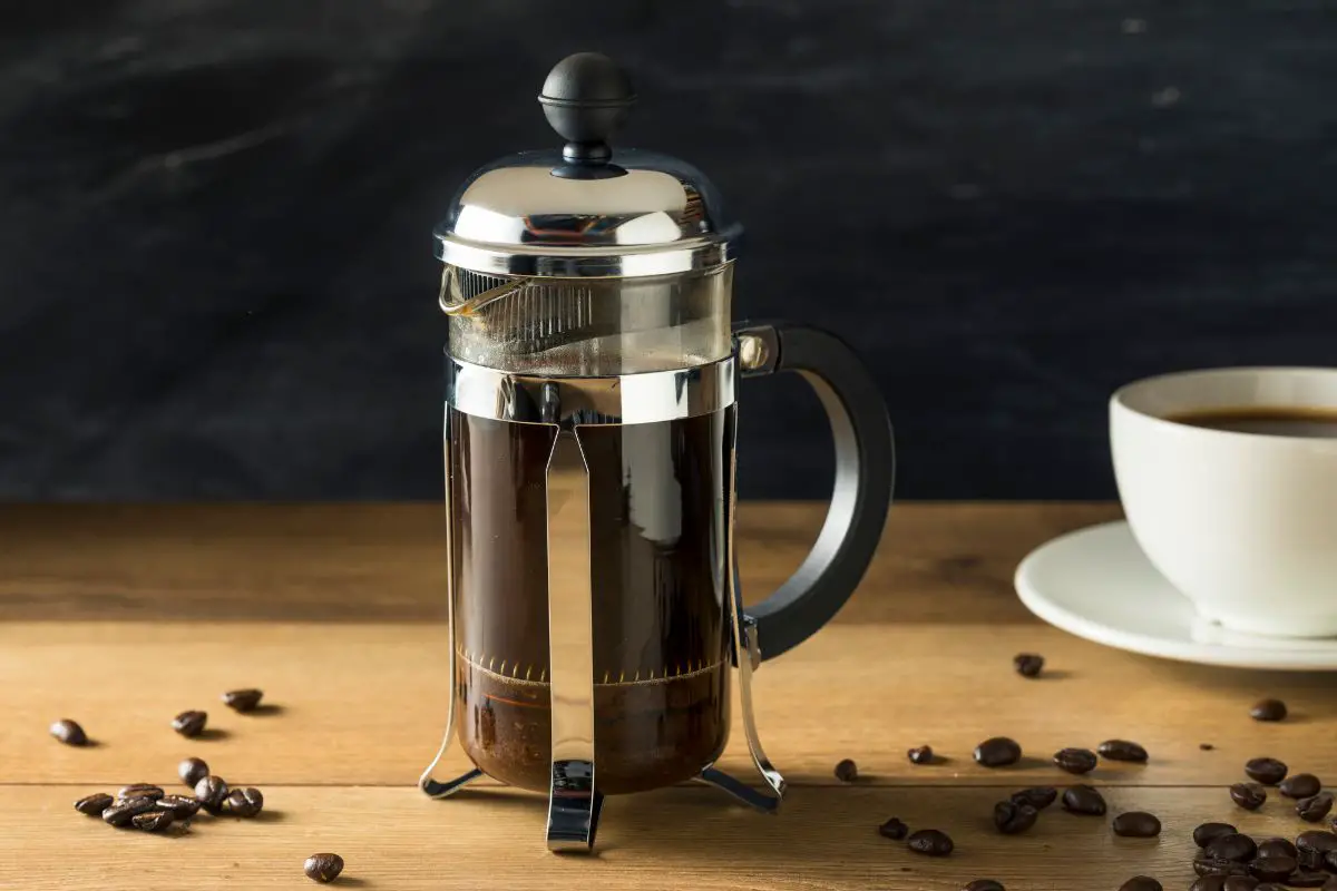 brew with french press 
