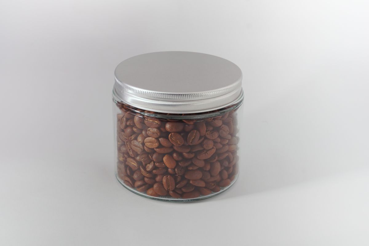 coffee beans storage jar