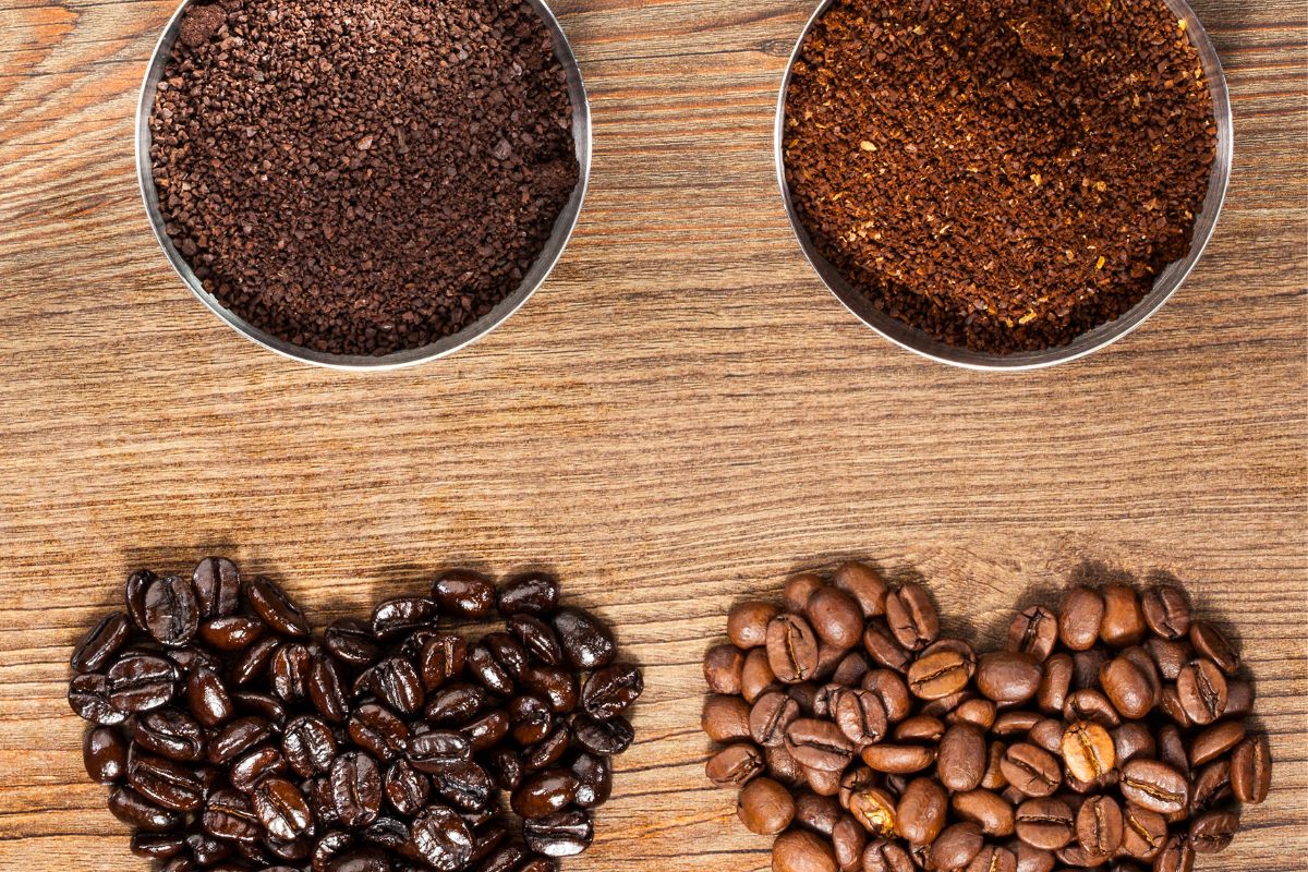 coffee beans vs espresso beans
