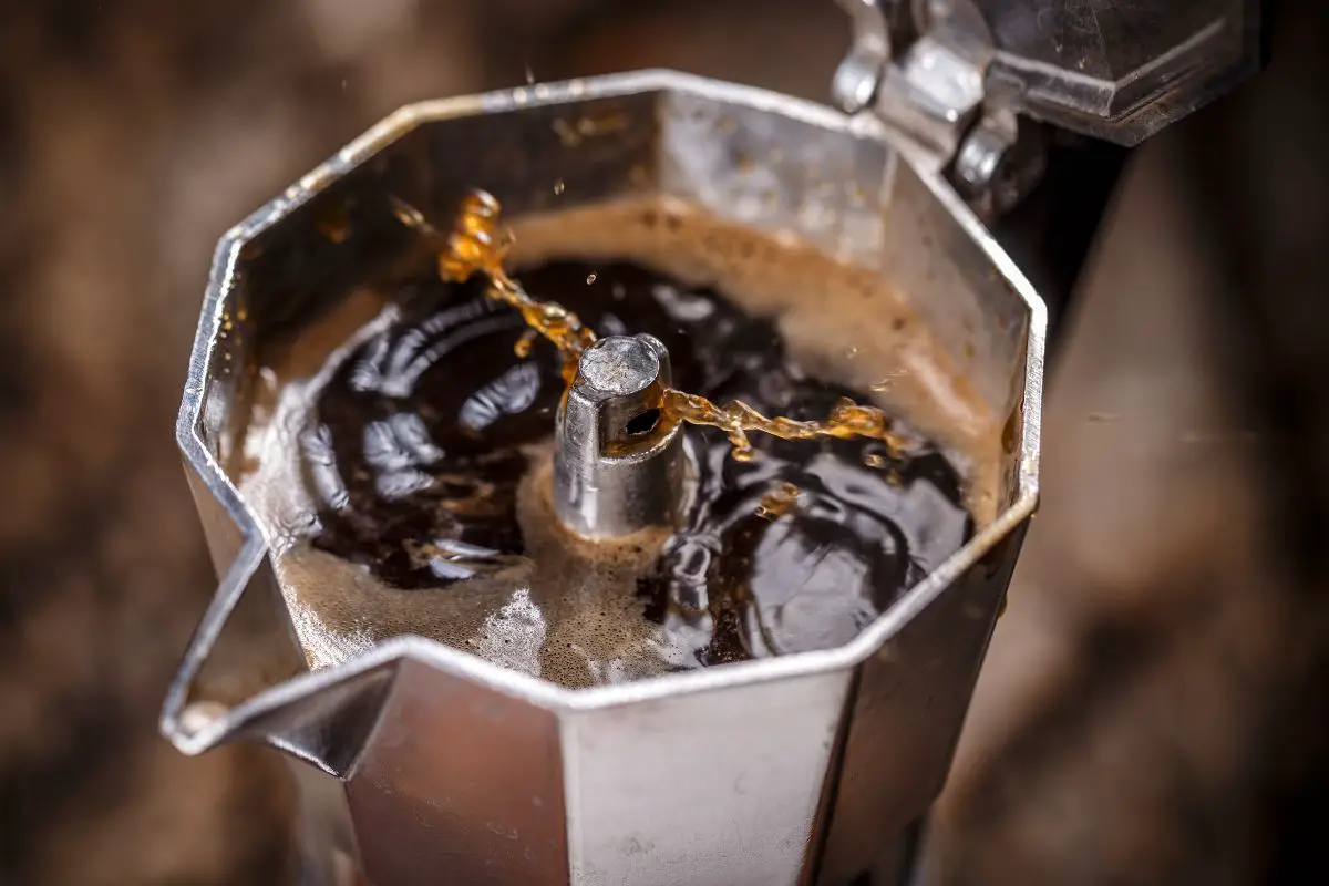 coffee maker overflowing