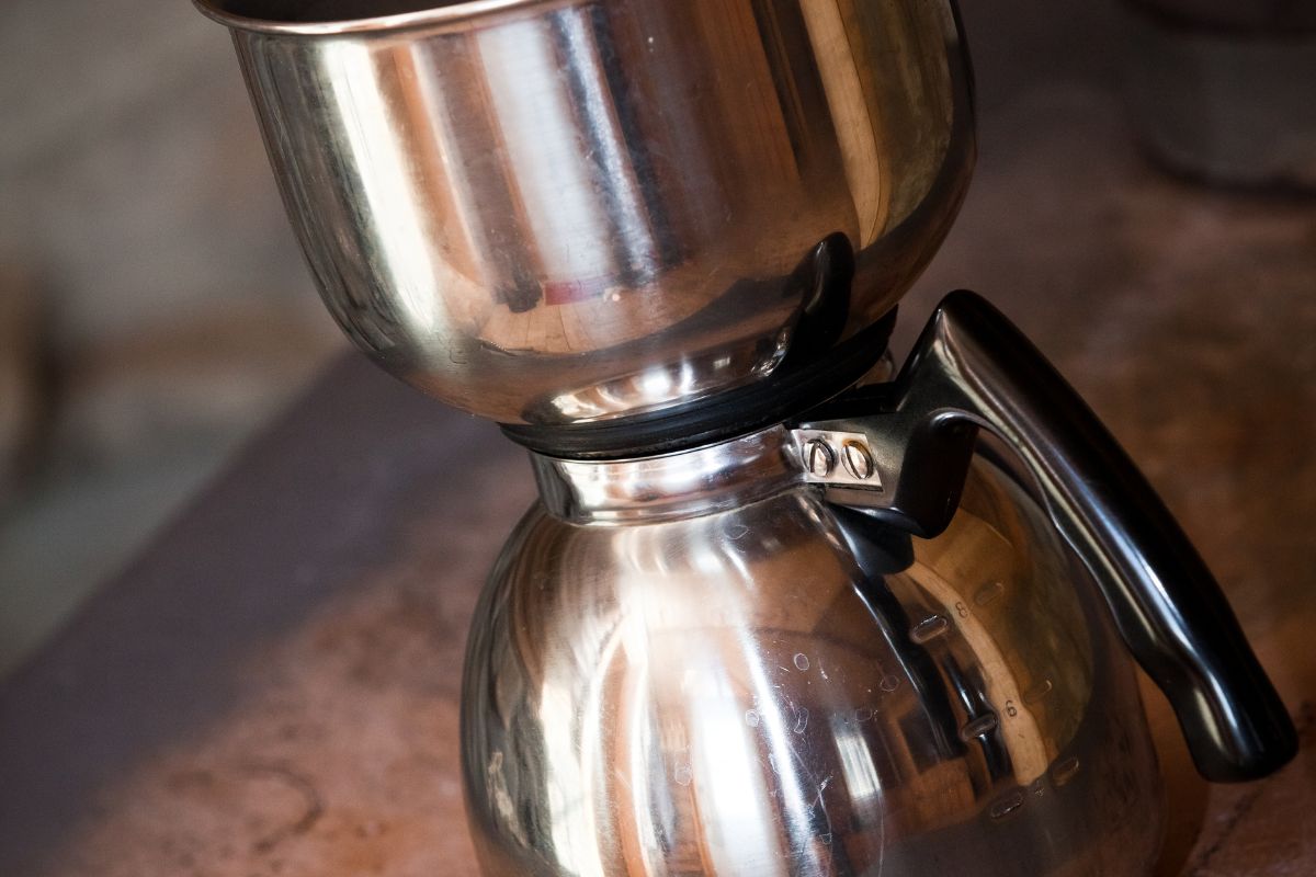 old fashioned drip coffee pot