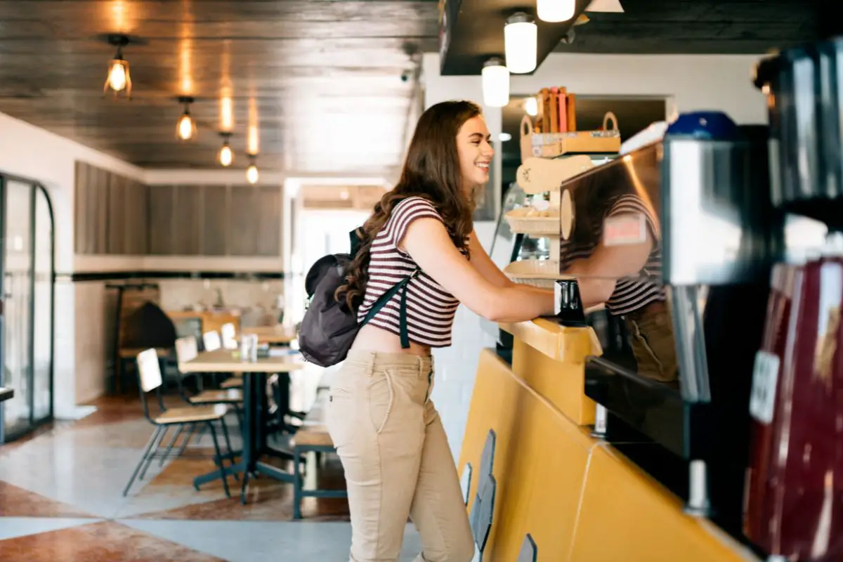 order coffee in English