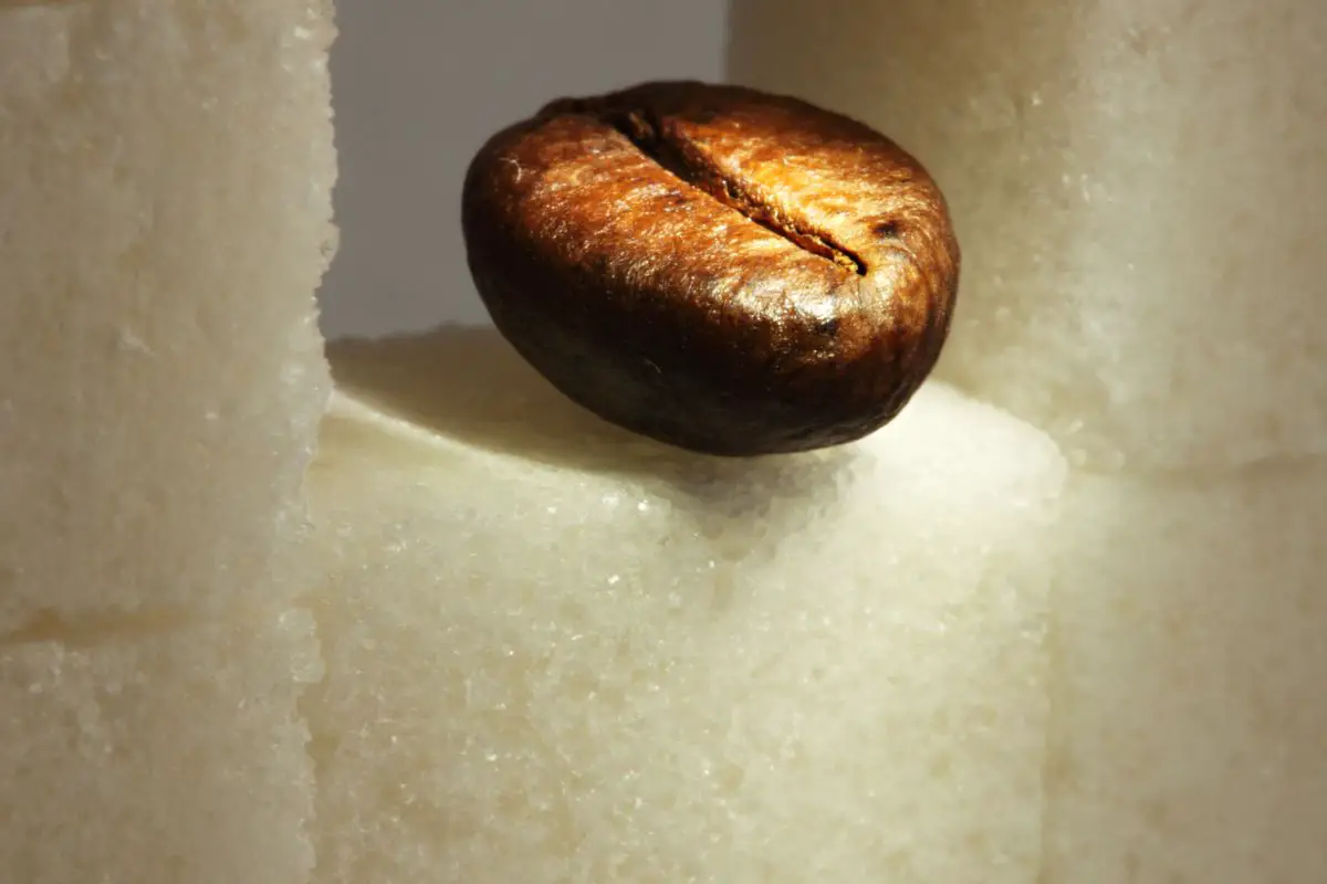 sugar in coffee beans 