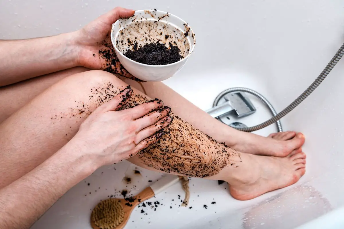 cellulite coffee scrub