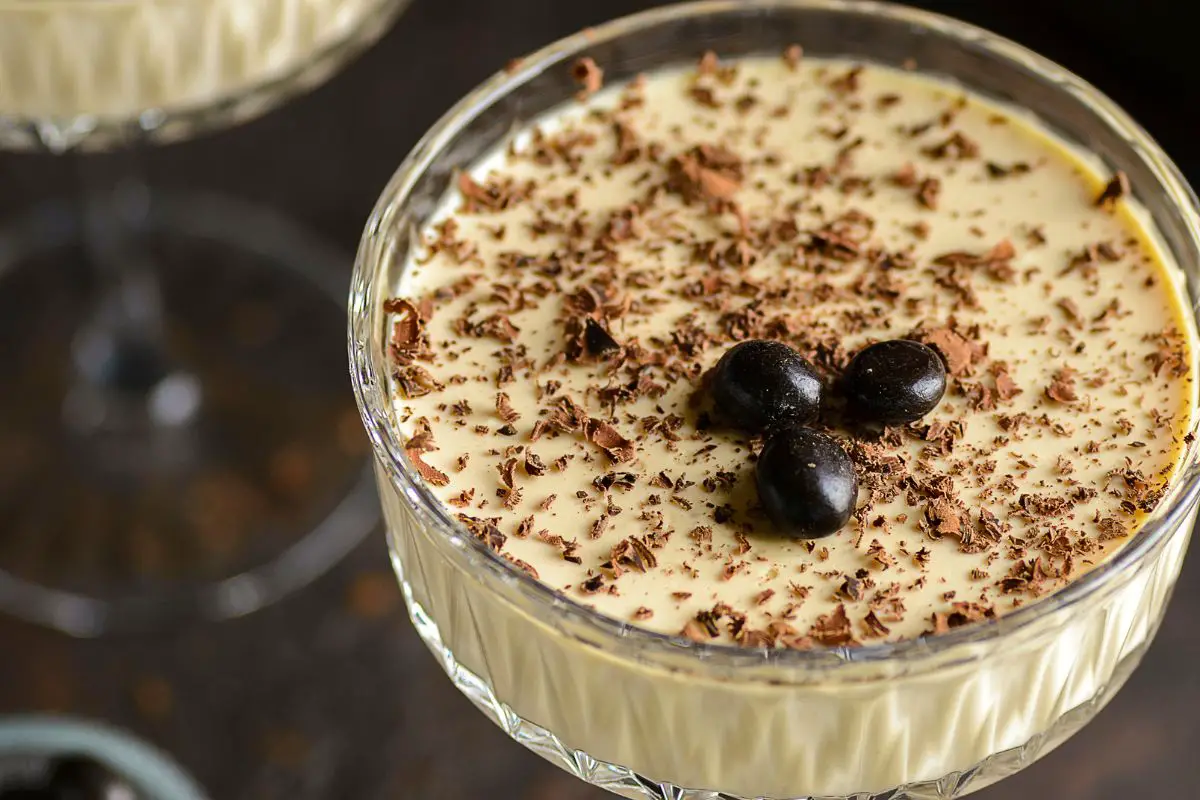 coffee panna cotta