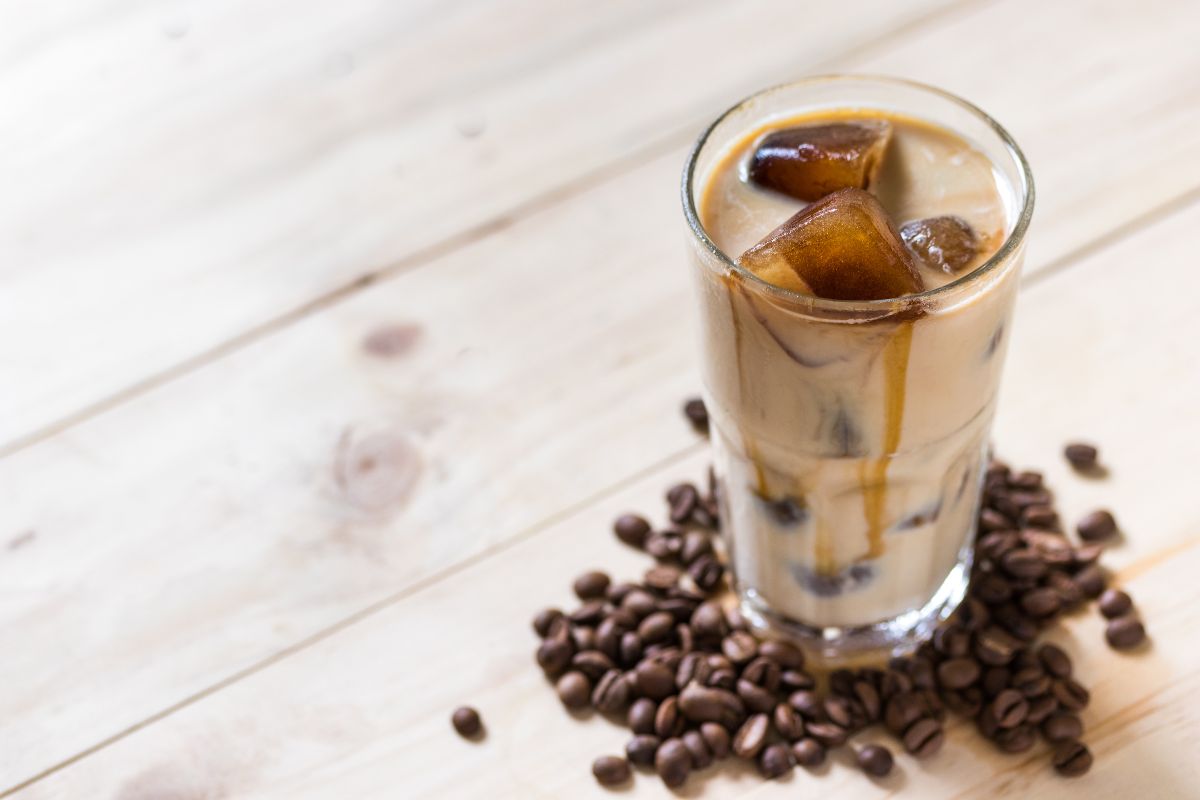 iced coffee with milk calories