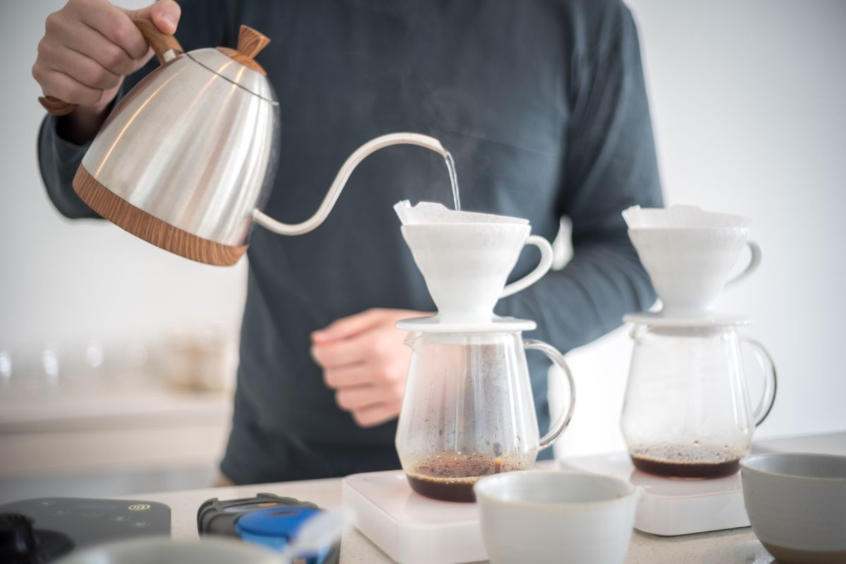ideal temperature brewing coffee