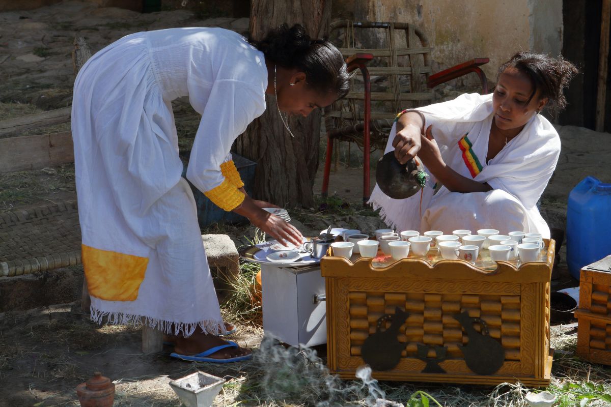 Gender roles ethiopian coffee preparation