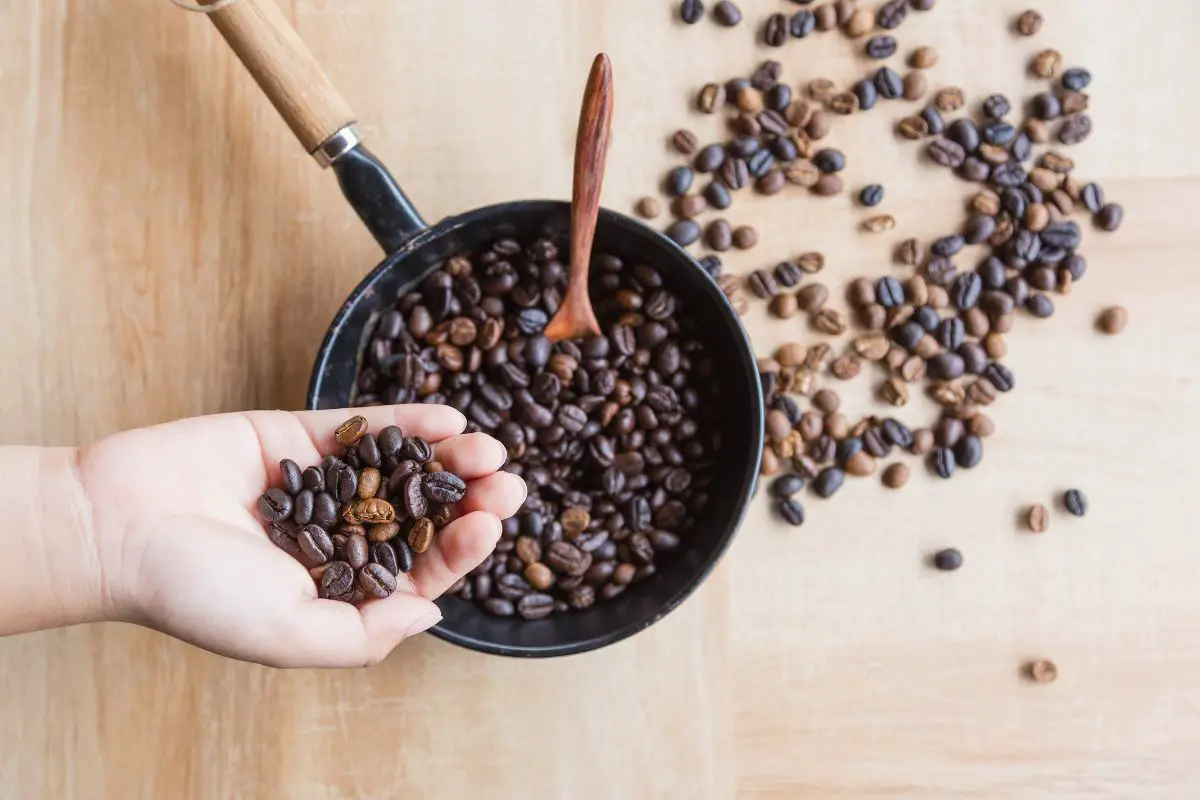 Traditional Methods Roasting Coffee Beans