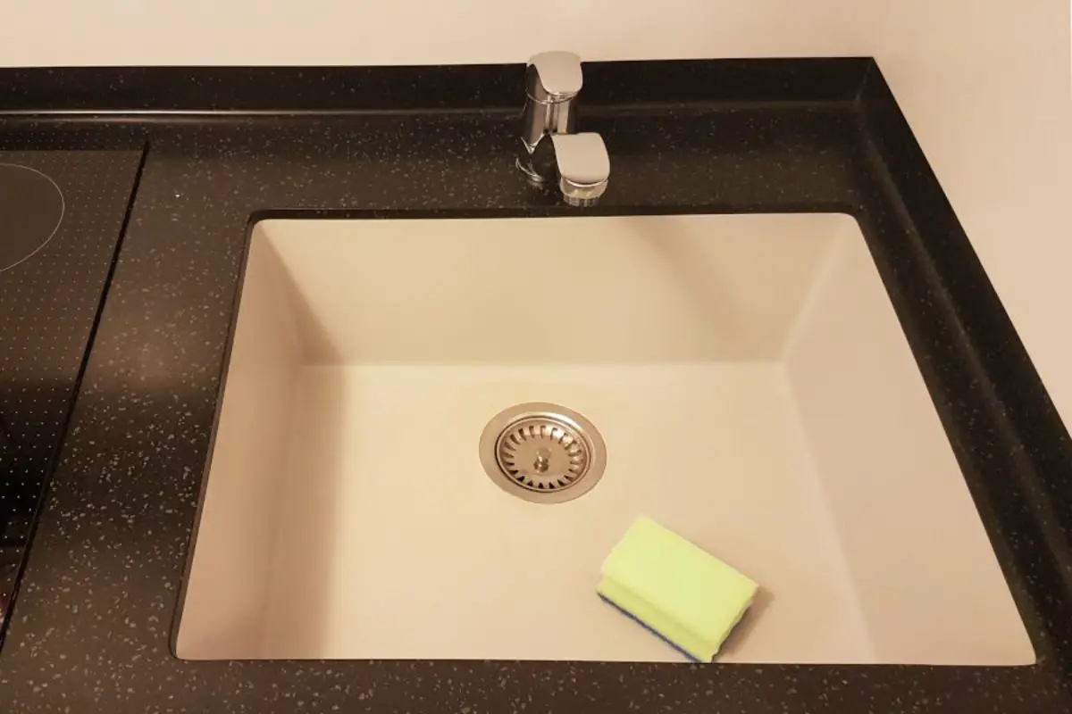 coffee stain corian sink