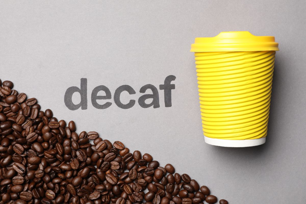 decaf coffee dye