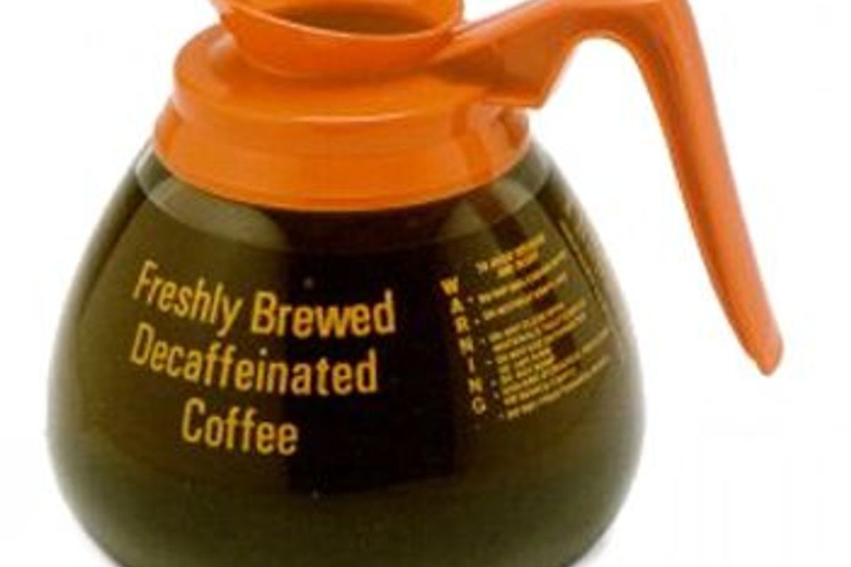 decaf coffee orange
