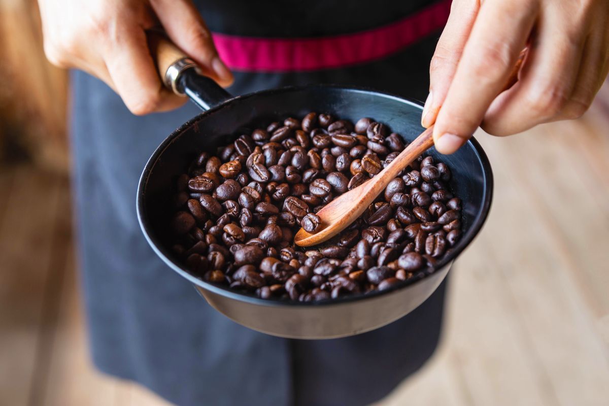 early methods Coffee Roasting
