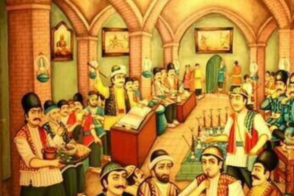 Kaveh Kanes Persian coffeehouses