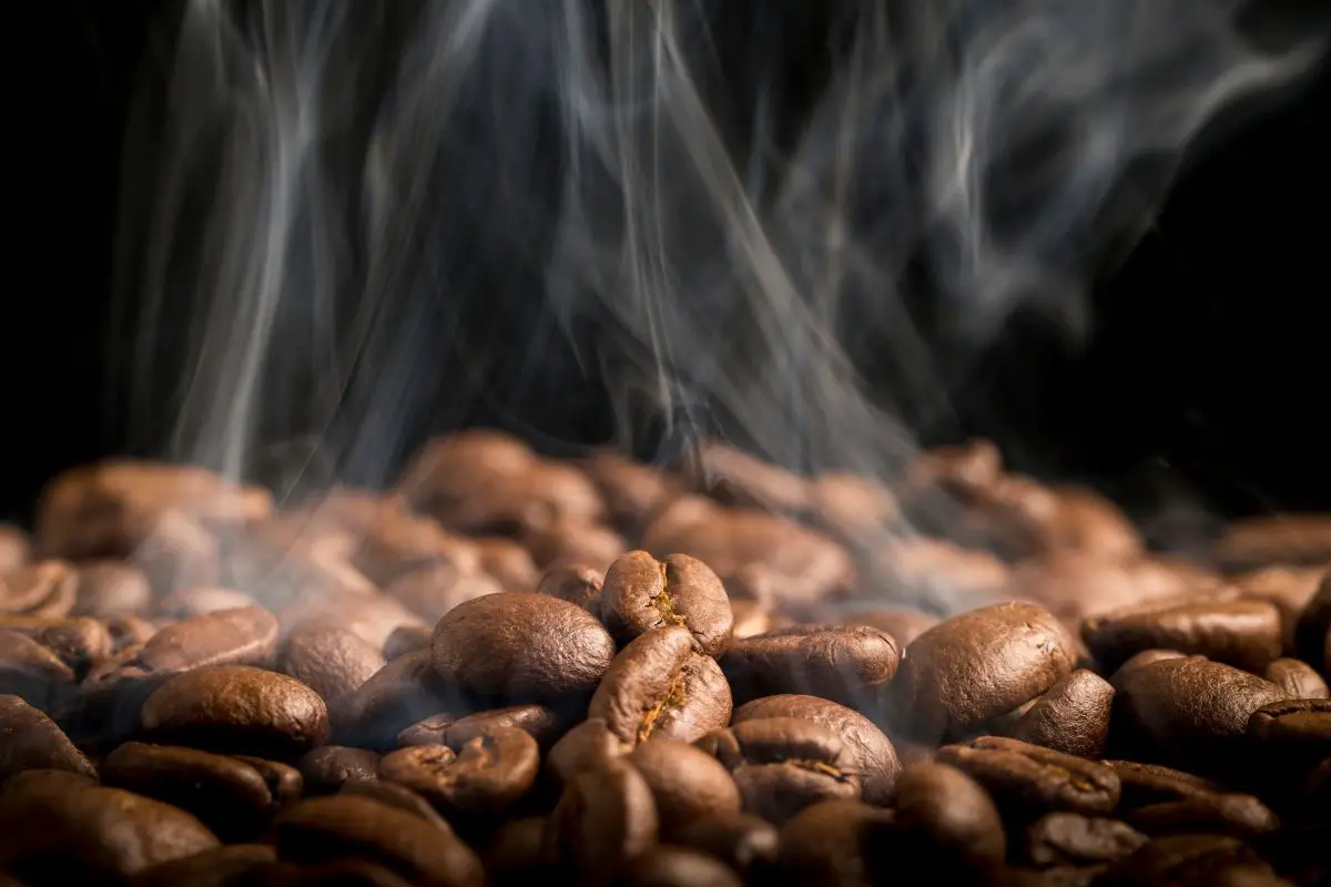 degas coffee beans quickly