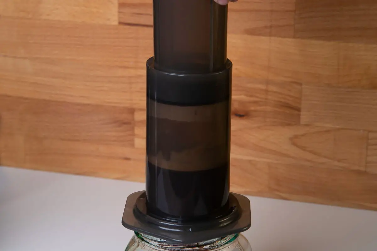 Aeropress make Latte