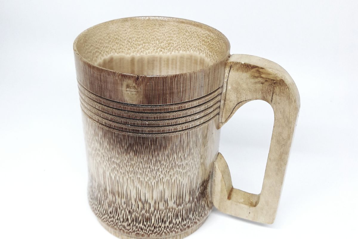 Bamboo coffee mug material