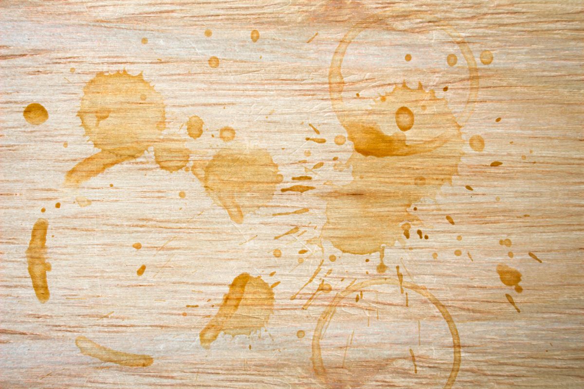 Remove Old Coffee Stains From Wood